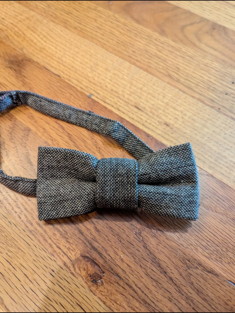 Boys Gray Bow Tie - Unbranded But New
